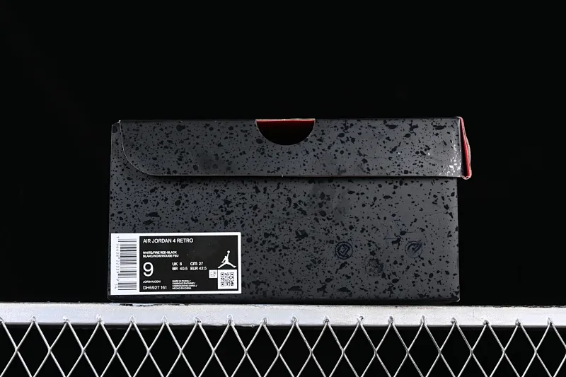 All categories Air Jordan Jordan series basketball shoes Air Jordan 4 LJR version Air Jordan 4 Red "Cement" AJ4 Joe 4 red cement reverse flame red DH6927-161